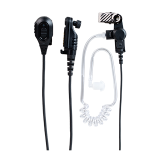 Hytera 2-wire surveillance earpiece (with transparent acoustic tube)