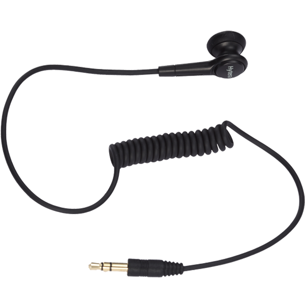 Hytera Receive-Only Earbud Earpiece (for PTT & Mic Unit)