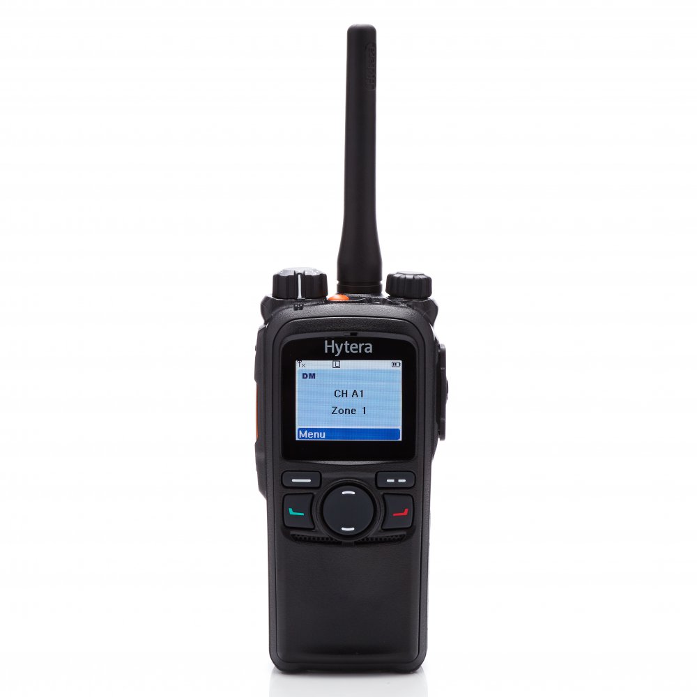 Hytera PD755 VHF Radio - Screen and Partial Keyboard