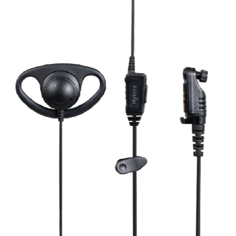 D-Shape Earpiece for Hytera H Series Radios