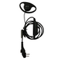 D-Shape Earpiece with PTT & Mic (VOX) for Hytera BD and PD Series EHM15-A