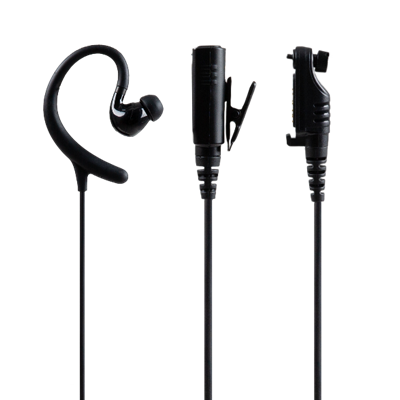 G-Shape Earpiece with PTT & Mic for Hytera H Series