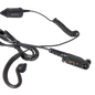 Hytera C-shape Earpiece with Inline Mic & PTT