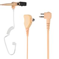 Motorola 2-Wire Earpiece with Clear Acoustic Tube (Beige)