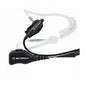 Motorola 2-Wire Earpiece with Clear Acoustic Tube (Black)