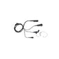 Motorola 3 Wire Surveillance Earpiece Kits - Black